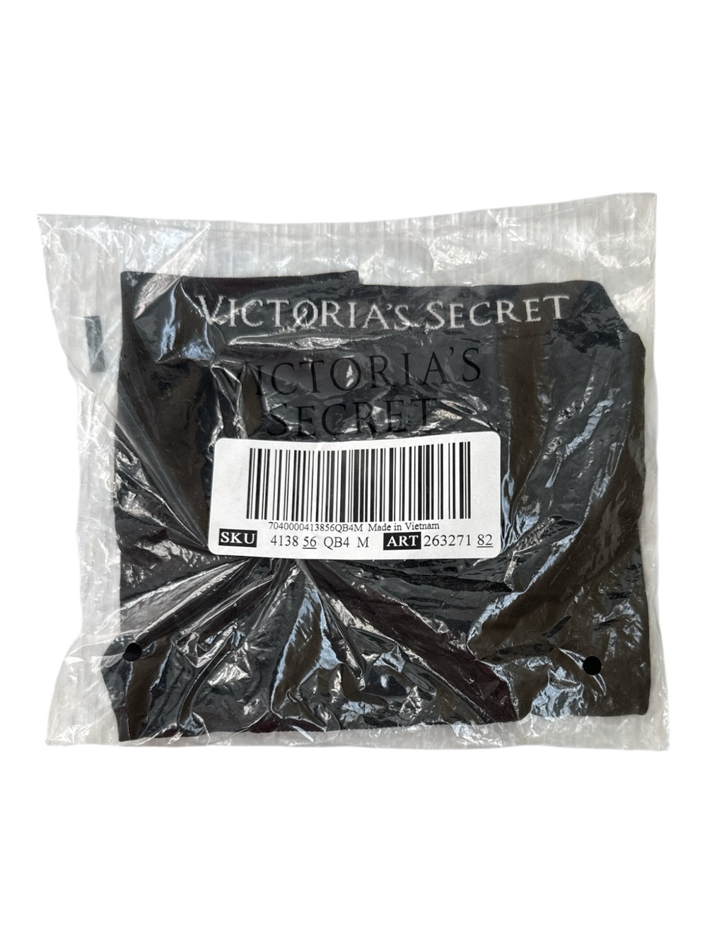 Victoria’s Secret Panty in Black Seamless Logo Size Medium - Picture 1 of 5